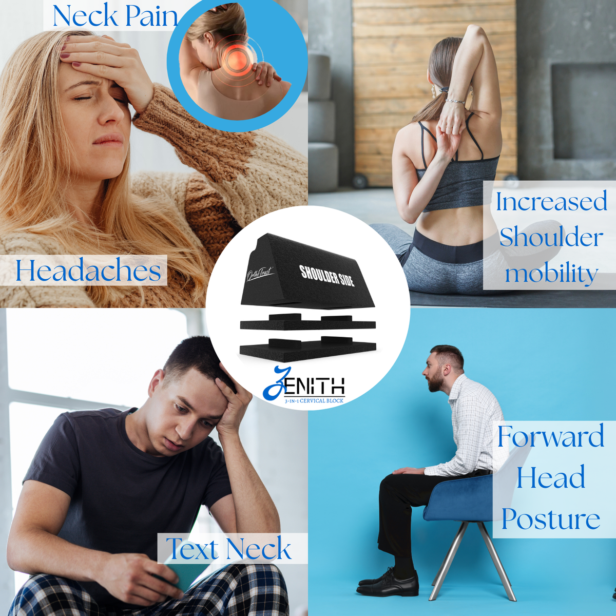 AOTAKE Chiropractic ストレッチマット グリーン Amazon.com: Zenith Cervical Traction Orthotic Chiropractic