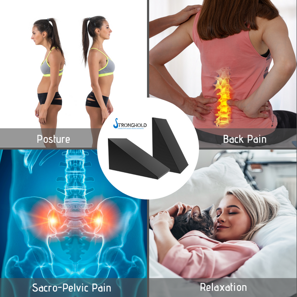 Pelvic Sacral Blocks Set High-Density Foam Wedges